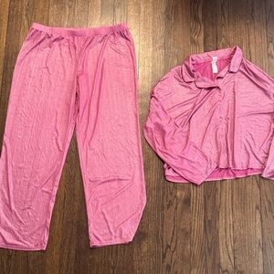 Jessica Simpson Pink Pajama Set